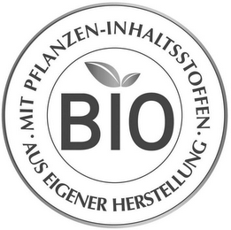 BIO MIT PFLANZEN-INHALTSSTOFFEN AUS EIGENER HERSTELLUNG