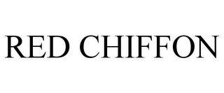 RED CHIFFON