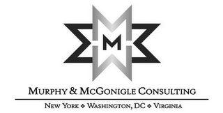 M M M M M MURPHY & MCGONIGLE CONSULTINGNEW YORK WASHINGTON, DC VIRGINIA