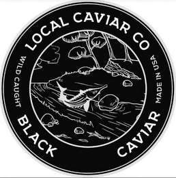 LOCAL CAVIAR CO BLACK CAVIAR WILD CAUGHT MADE IN USA