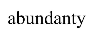 ABUNDANTY