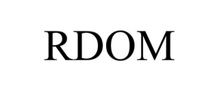 RDOM