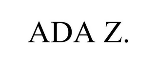 ADA Z.