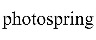 PHOTOSPRING