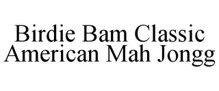 BIRDIE BAM CLASSIC AMERICAN MAH JONGG