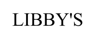 LIBBY'S