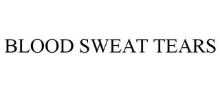 BLOOD SWEAT TEARS