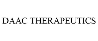 DAAC THERAPEUTICS