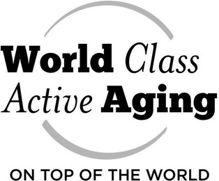 WORLD CLASS ACTIVE AGING ON TOP OF THE WORLD