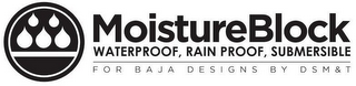 MOISTUREBLOCK WATERPROOF, RAIN PROOF, SUBMERSIBLE FOR BAJA DESIGNS BY DSM&T