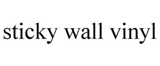 STICKY WALL VINYL
