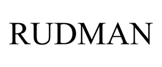 RUDMAN