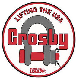 LIFTING THE USA CROSBY MADE IN USA