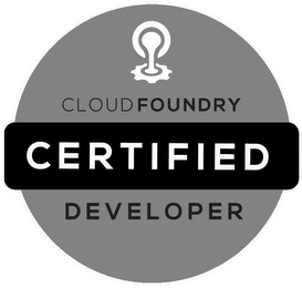CLOUD FOUNDRY CERTIFIED DEVELOPER