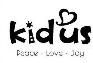 KID US PEACE · LOVE · JOY