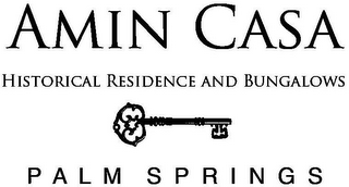 AMIN CASA HISTORIC RESIDENCE AND BUNGALOWS PALM SPRINGS