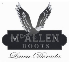 MCALLEN BOOTS LINEA DORADA