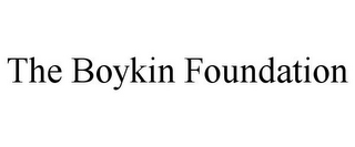 THE BOYKIN FOUNDATION