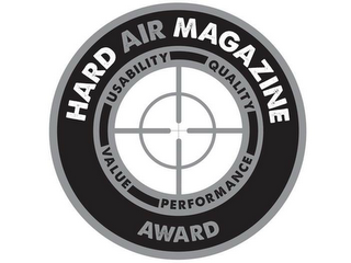 HARD AIR MAGAZINE AWARD USABILITY QUALITY VALUE PERFORMANCE