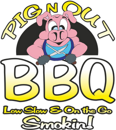 PIG N OUT BBQ LOW SLOW & ON THE GO SMOKIN!