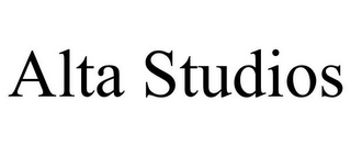 ALTA STUDIOS