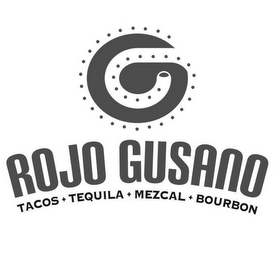 G ROJO GUSANO TACOS+TEQUILA+MEZCAL+BOURBON