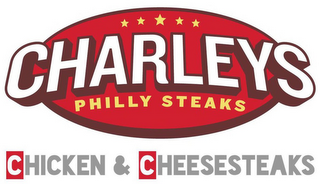 CHARLEYS PHILLY STEAKS CHICKEN & CHEESESTEAKS