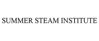 SUMMER STEAM INSTITUTE