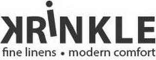 KRINKLE FINE LINENS · MODERN COMFORT