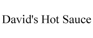 DAVID'S HOT SAUCE