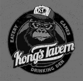 KT KONG'S TAVERN EATERY GAMES DRINKING DEN