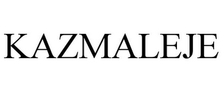 KAZMALEJE