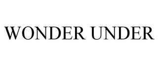 WONDER UNDER