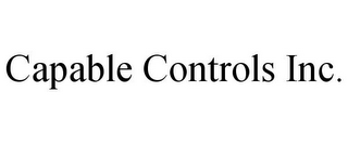 CAPABLE CONTROLS INC.