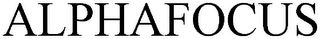 ALPHAFOCUS