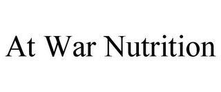 AT WAR NUTRITION