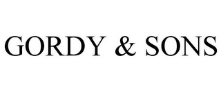 GORDY & SONS