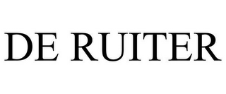 DE RUITER