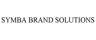 SYMBA BRAND SOLUTIONS