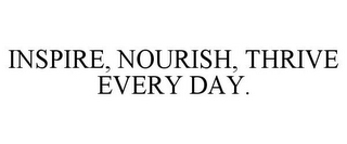 INSPIRE, NOURISH, THRIVE EVERY DAY.