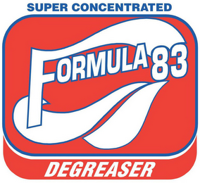 SUPER CONCENTRATED FORMULA 83 DEGREASER