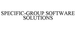 SPECIFIC-GROUP SOFTWARE SOLUTIONS
