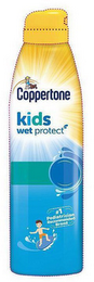 COPPERTONE KIDS WET PROTECT #1 PEDIATRICIAN RECOMMENDED BRAND