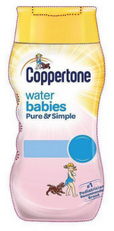 COPPERTONE WATER BABIES PURE & SIMPLE #1 PEDIATRICIAN RECOMMENDED BRAND