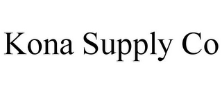 KONA SUPPLY CO