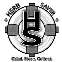 HS HERB SAVER GRIND, STORE, COLLECT.