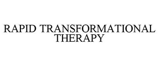 RAPID TRANSFORMATIONAL THERAPY