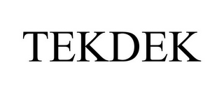 TEKDEK