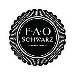 F?A?O SCHWARZ  SINCE 1862