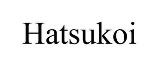 HATSUKOI